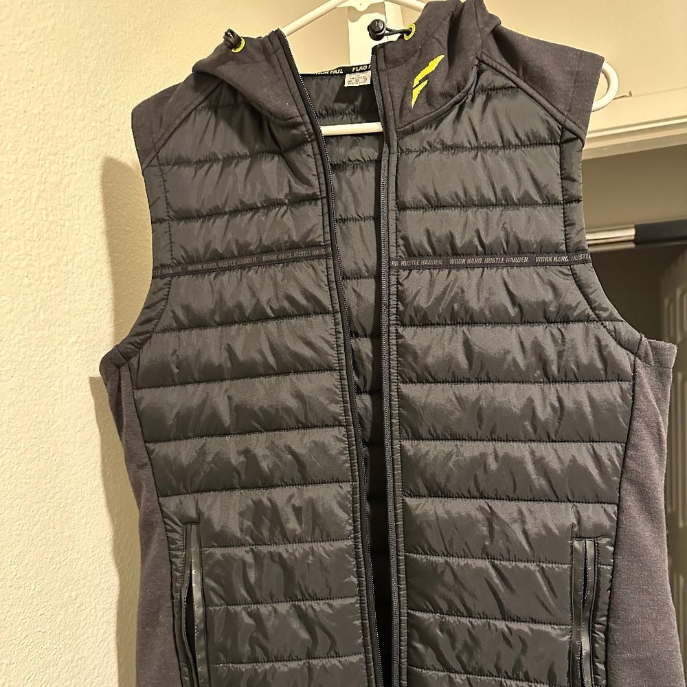 Black Flag Nor Fail puffer vest